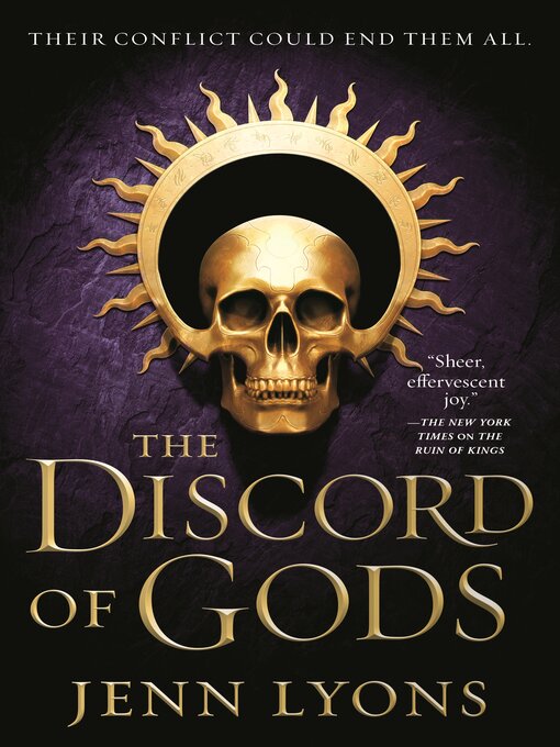 Title details for The Discord of Gods by Jenn Lyons - Wait list